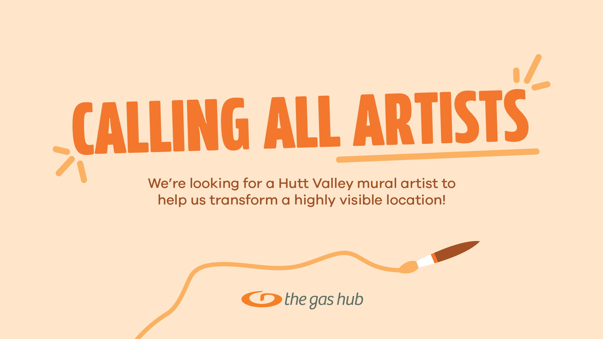 Calling all artists. We're looking for a Hutt Valley mural artist to help us transform a highly visible location!